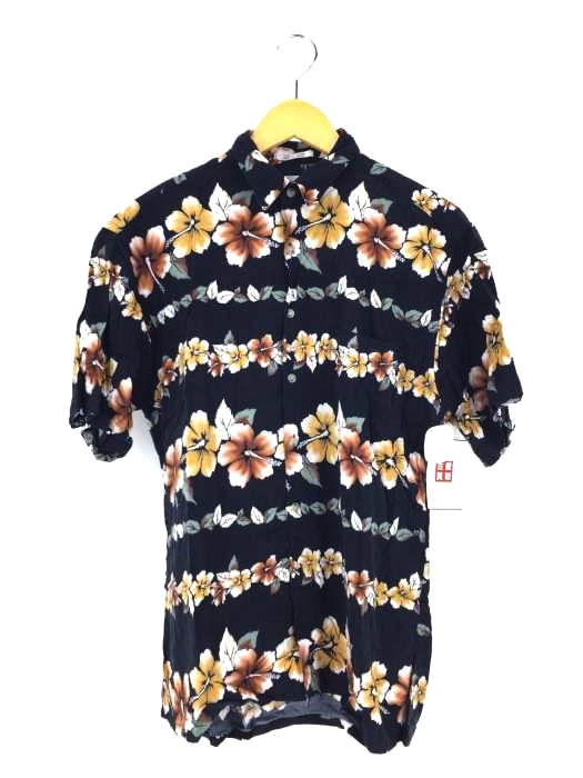 pierre cardin（ピエールカルダン） フラワープリント レーヨンシャツ メンズ トップス