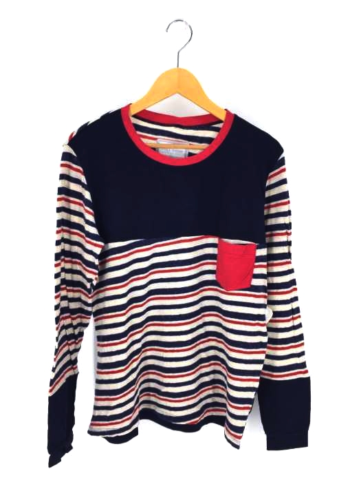 STILL GOOD（スティールグッド） ボーダー切替Tシャツ メンズ トップス