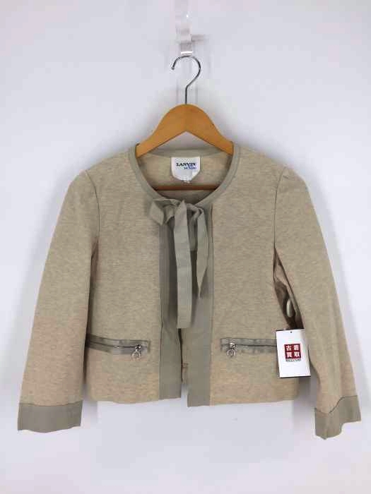 LANVIN en Bleu(ランバンオンブルー) ノーカラージャケット レディース アウター