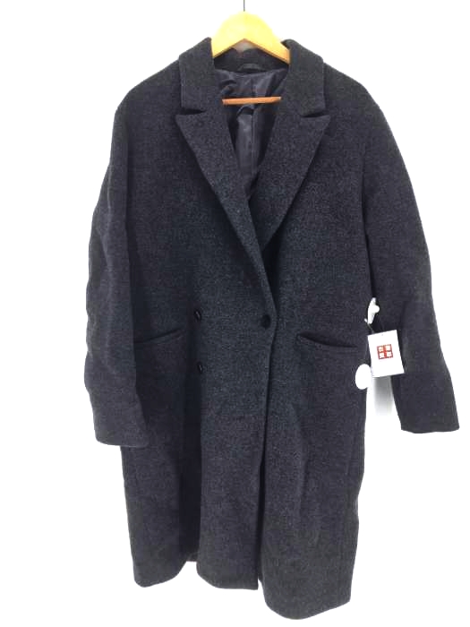 ATON（エイトン） メルトンダブルチェスターコート メンズ アウター