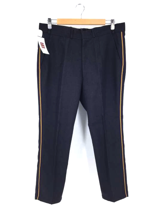 GERMAN ARMY(ジャーマンアーミー) Franz Seibold Wool Trousers サイドラインスラックスパンツ メンズ パンツ