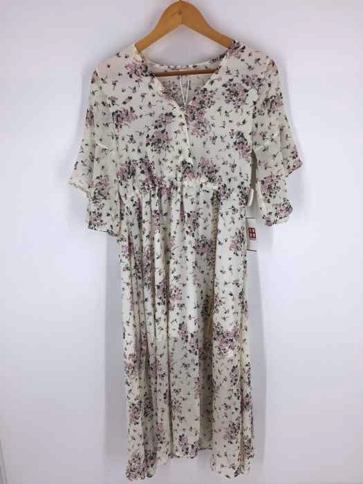 T T J（フメイ） レースベルト花柄ワンピース レディース ワンピース