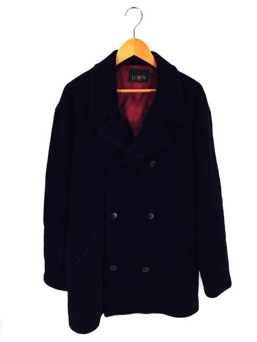 J.CREW（ジェイクルー） オーバーサイズ メルトンダブルミドルコート メンズ アウター