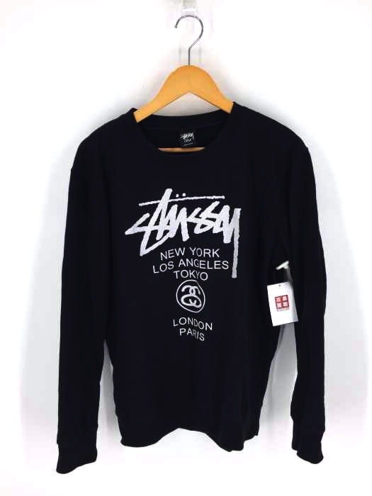Stussy(ステューシー) ワールドツアー クルーネックスウェット メンズ トップス