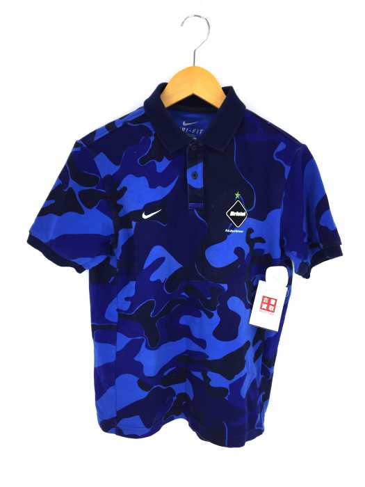 SOPHNET. × NIKE F.C.R.B.(ソフネット ナイキ エフシーアールビー) 迷彩柄半袖ポロシャツ メンズ トップス