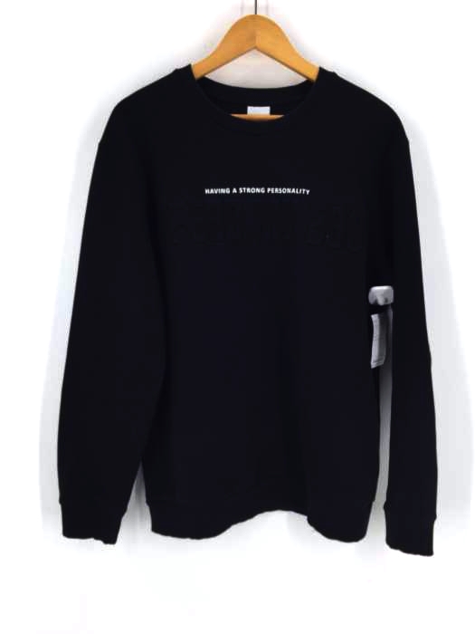 ZARA（ザラ） ボンディング加工 クルーネックスウェット メンズ トップス