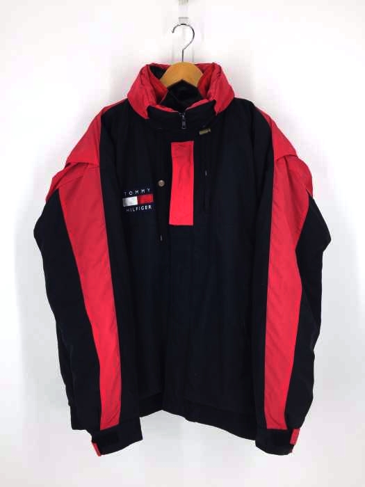 TOMMY HILFIGER（トミーヒルフィガー） 90S 刺繍中綿ライナー付きナイロンジャケット メンズ アウター