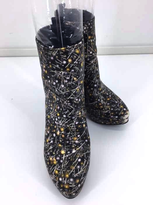 JEANPAUL GAULTIER(ジャンポールゴルチエ) グラフィック総柄ヒールシューズ レディース シューズ