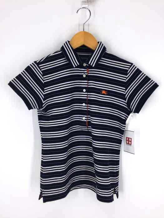 BURBERRY GOLF（バーバリーゴルフ） ワンポイント刺繍 S/S ポロシャツ レディース トップス