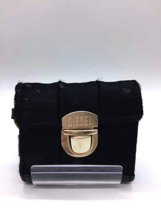 DIESEL(ディーゼル) ハラコレザーミニウォレット メンズ 財布・ケース