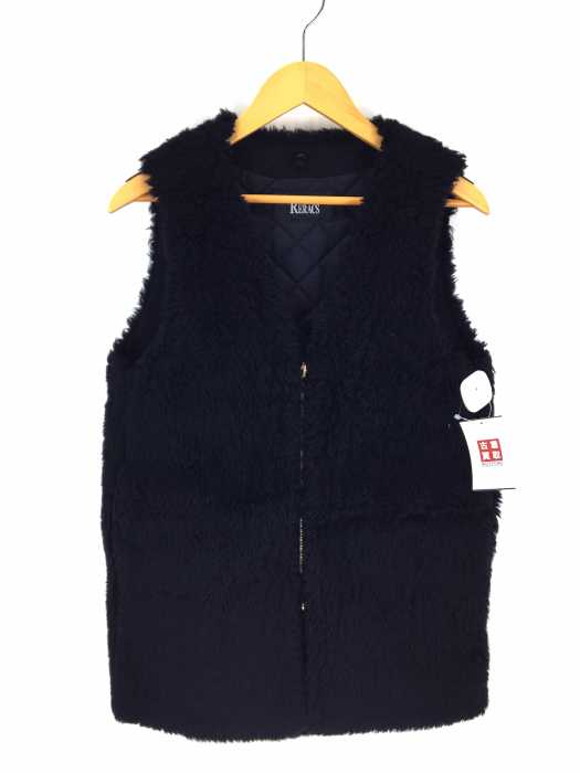 THE RERACS(ザリラクス) 2018AW ウールファーベスト レディース アウター