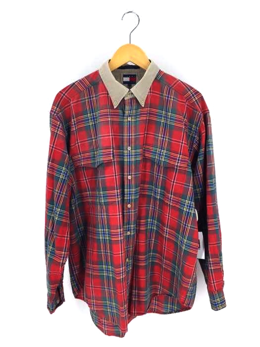 TOMMY HILFIGER(トミーヒルフィガー) オーバーサイズ チェックシャツ メンズ トップス