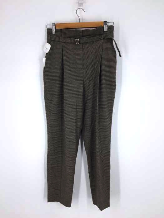 ZARA BASIC（ザラベーシック） チェック柄タックパンツ レディース パンツ