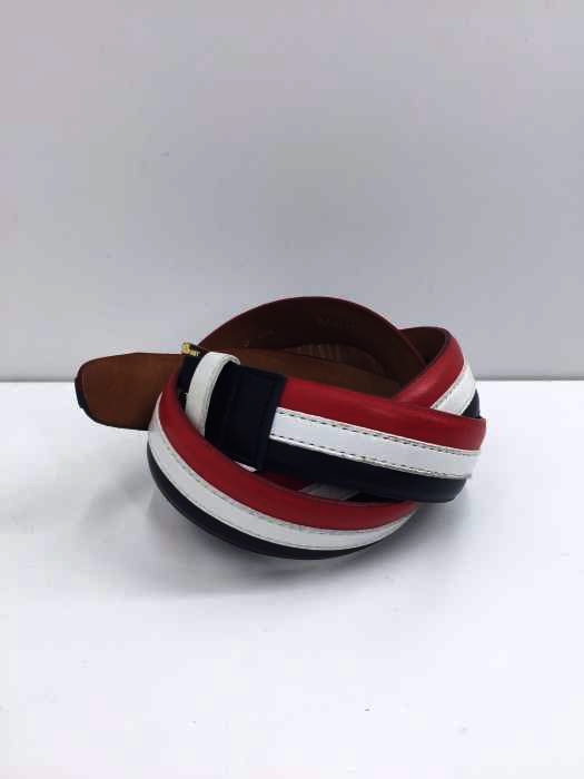 MAISON KITSUNE（メゾンキツネ） BOINET マルチカラーベルト メンズ ファッション雑貨