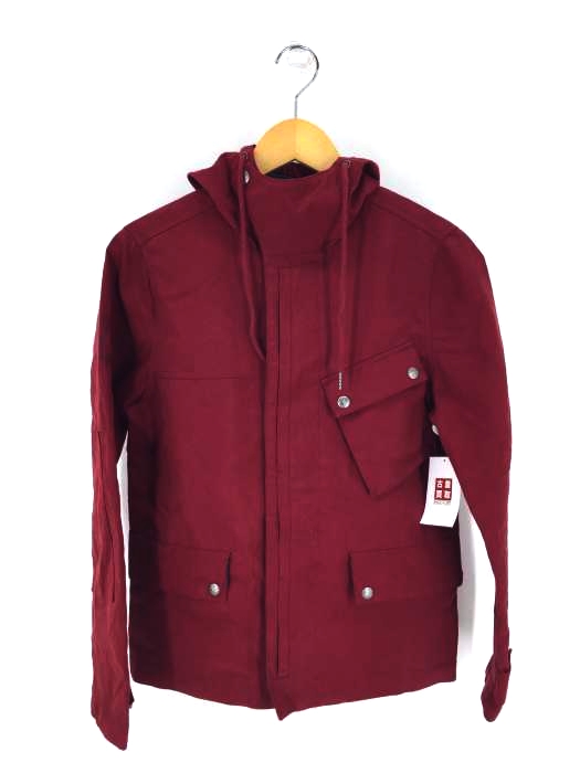 Pretty Green(プリティグリーン) ロゴワッペン付きフーディージャケット メンズ アウター