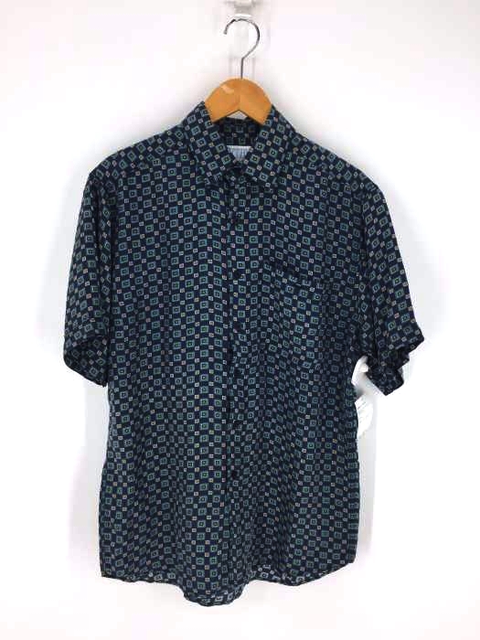 USED古着(ユーズドフルギ) 総柄半袖シルクシャツ メンズ トップス