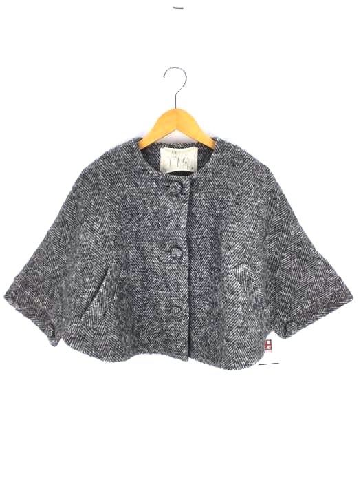 fig London（フィグロンドン） ポンチョジャケット レディース アウター