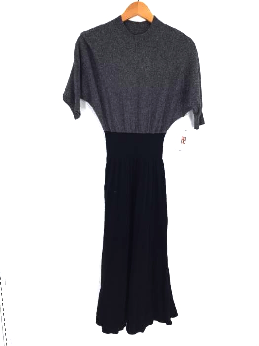 FRAY I.D（フレイアイディー） ウールカシミアプリーツミモレワンピ  