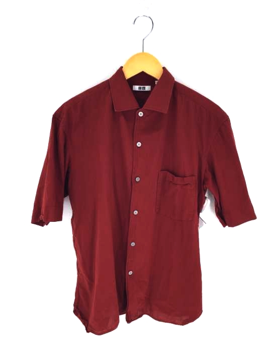 UNIQLO U（ユニクロユー） 21SS オープンカラーシャツ メンズ トップス