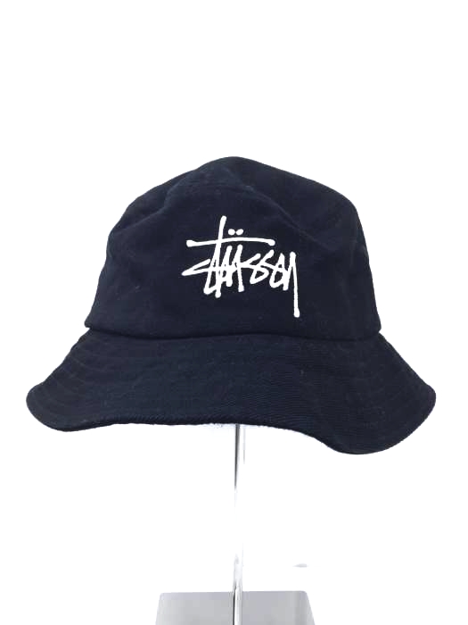 Stussy（ステューシー） Big Logo Canvas Bucket Hat メンズ 帽子