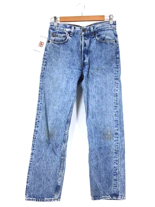 Levi‘s（リーバイス） 90S USA製 ケミカルウォッシュ ボタンフライデニムパンツ メンズ パンツ