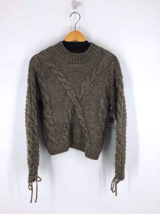 GYDA（ジェイダ） レースUPケーブルニット TOPS レディース トップス
