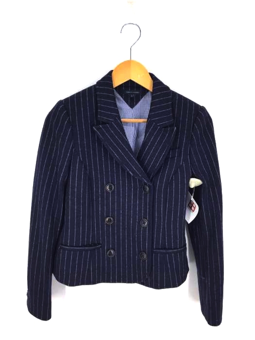 TOMMY HILFIGER(トミーヒルフィガー) ダブルブレストストライプジャケット レディース アウター