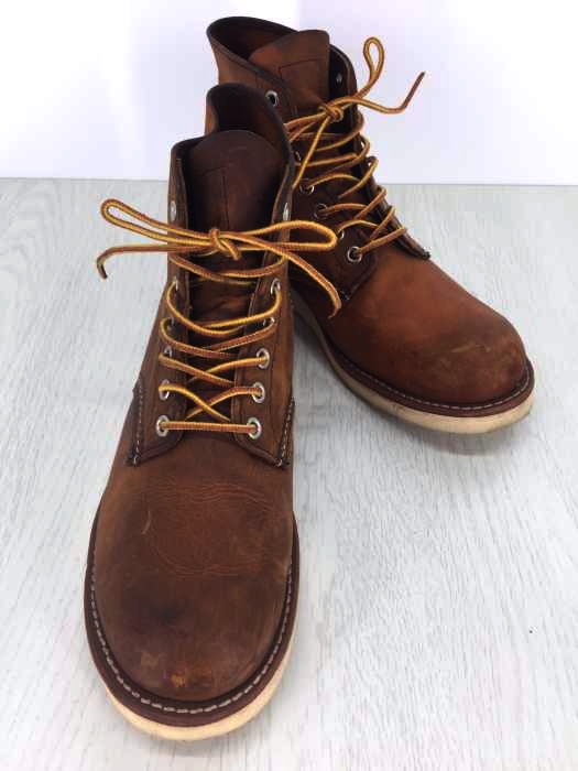 REDWING(レッドウィング) ラウンドトゥ クラシックワークブーツ メンズ シューズ