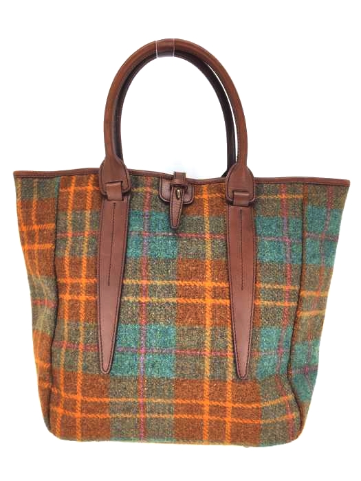 Harris Tweed（ハリスツイード） チェック柄 トートバッグ メンズ バッグ