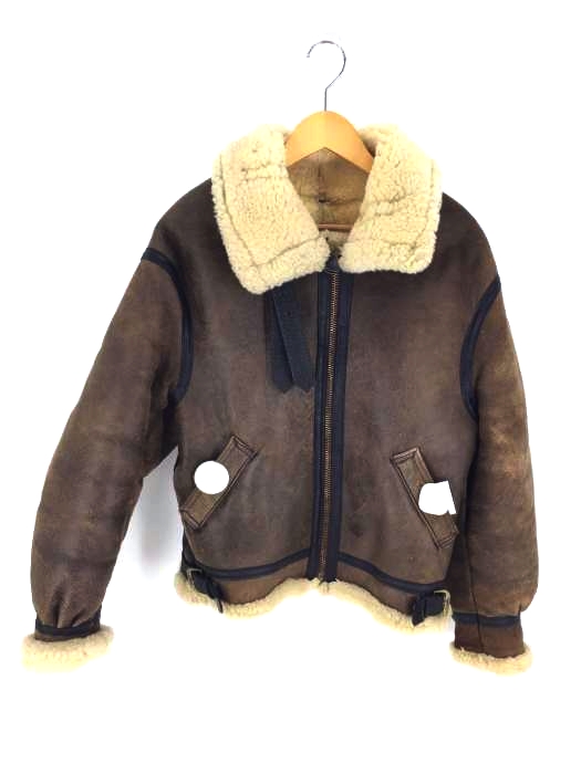 AVIREX(アヴィレックス) USA製 B-3 SHEEPSKIN ムートンフライトジャケット メンズ アウター