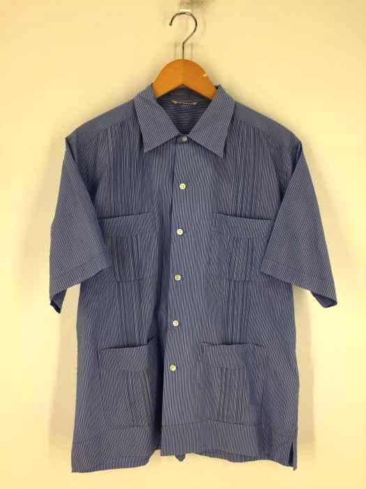 AURALEE（オーラリー） FINX SILK STRIPE CUBA SHIRTS メンズ トップス