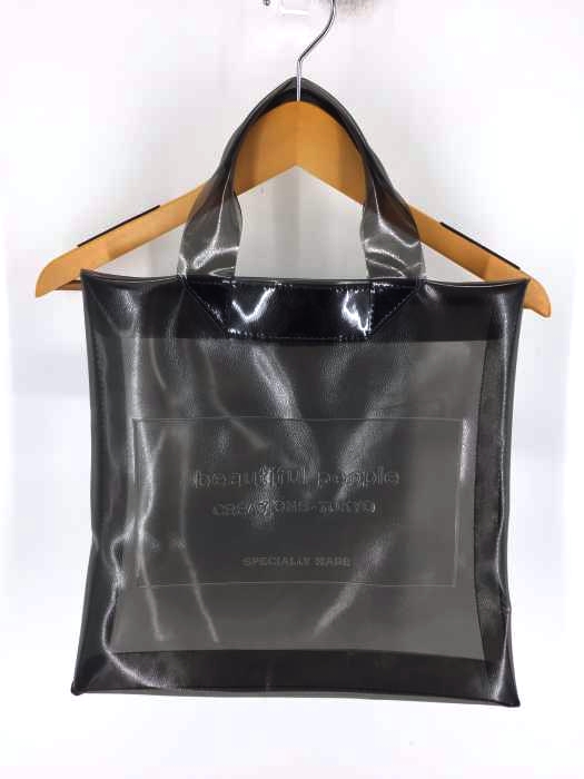 beautiful people（ビューティフルピープル） clear emboss nametote レディース バッグ