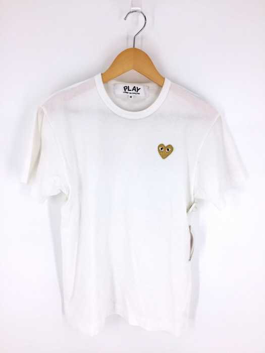 PLAY COMME des GARCONS （プレイコムデギャルソン） AD2016 AZ-T216 ポイントハート刺繍Tシャツ メンズ トップス