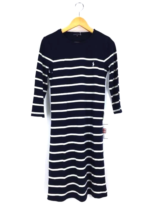 RALPH LAUREN（ラルフローレン） ボーダーワンピース レディース トップス