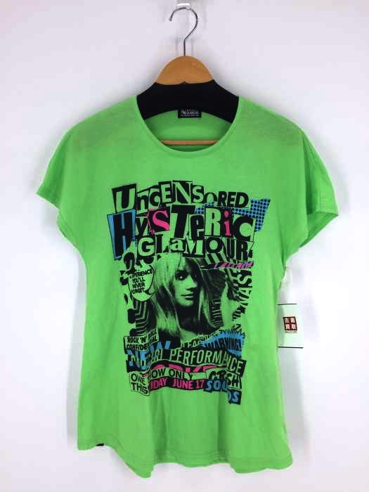 HYSTERIC GLAMOUR(ヒステリックグラマー) UNCENSORED プリント Tシャツ レディース トップス