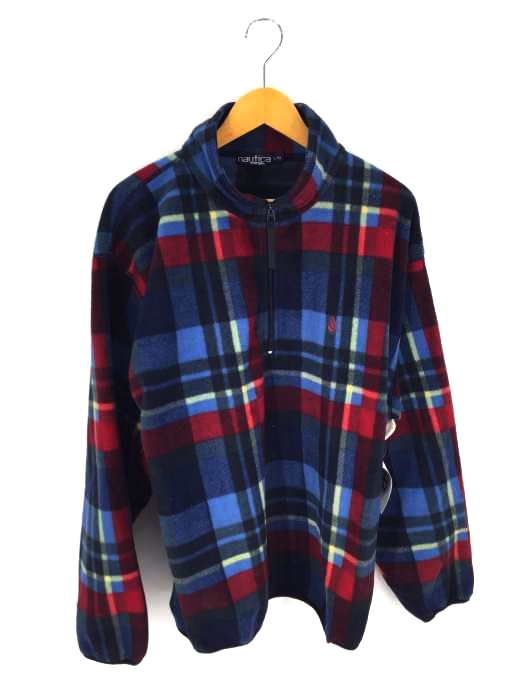 NAUTICA（ノーティカ） 80～90s ハーフジップフリース プルオーバー メンズ アウター