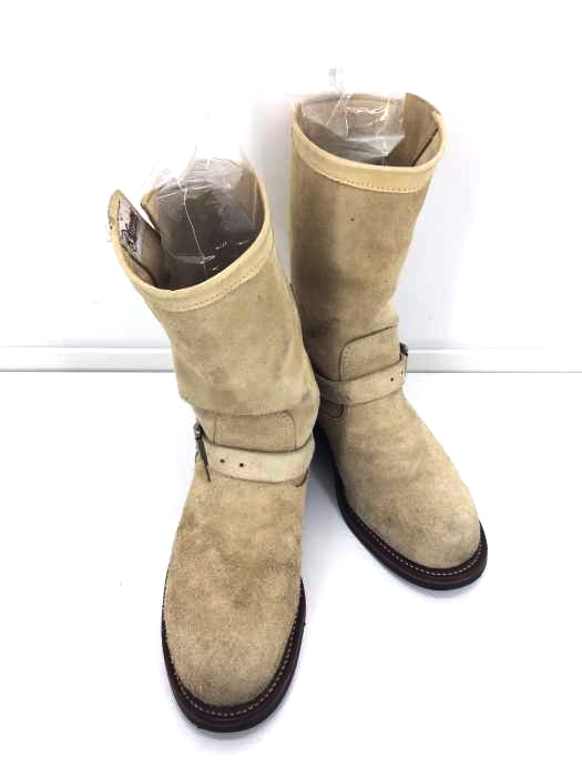 CHIPPEWA（チペワ） ENGINEER BOOTS SAND SUEDE メンズ シューズ