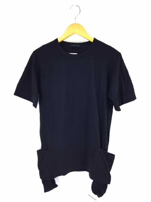 CROON A SONG（クルーンアソング） レーヨン混サイドポケットTシャツ メンズ トップス