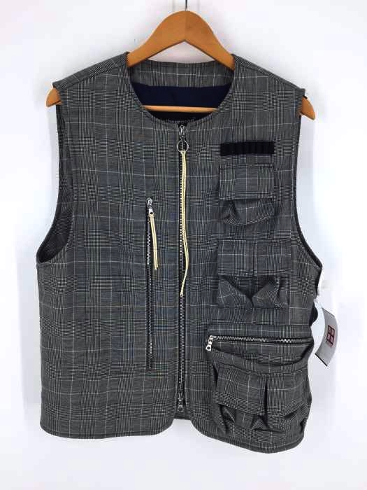 Clothsurgeon（クロスサージョン） GRN/CHK ULTY VEST メンズ トップス