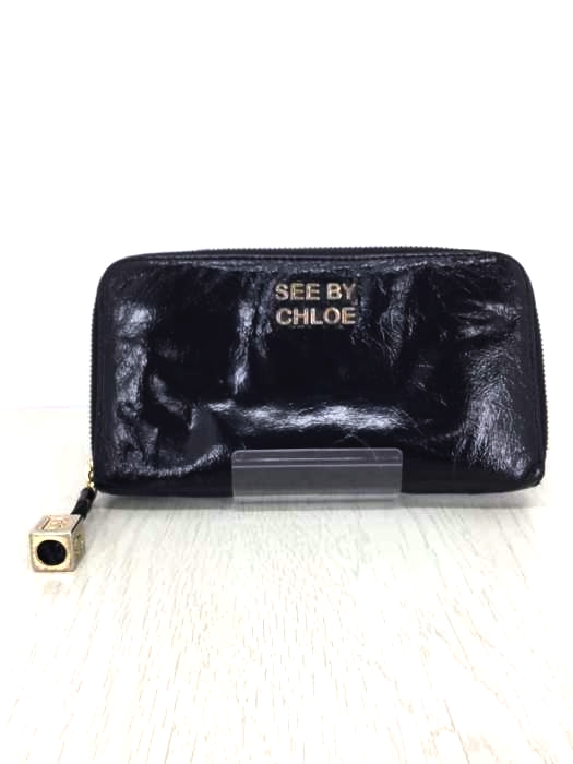 SEE BY CHLOE（シーバイクロエ） ラウンドファスナー 長財布 レディース 財布・ケース