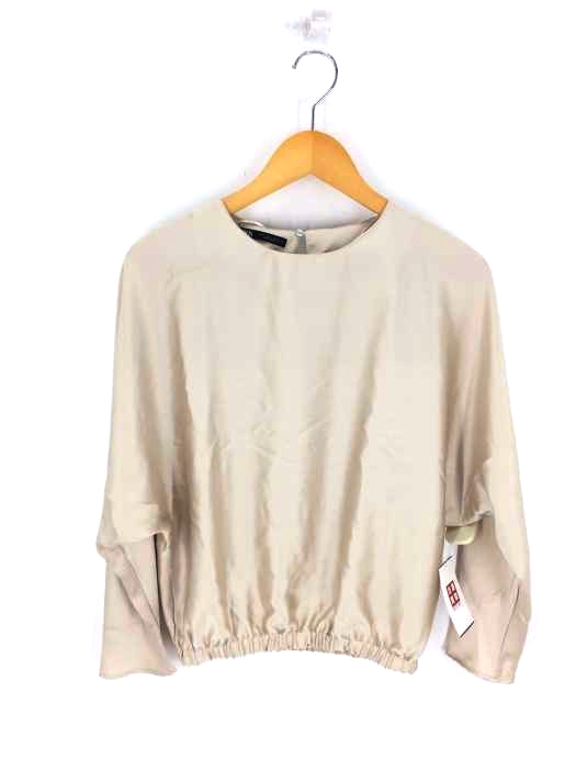 ZARA（ザラ） 裾ギャザー プルオーバーブラウス レディース トップス