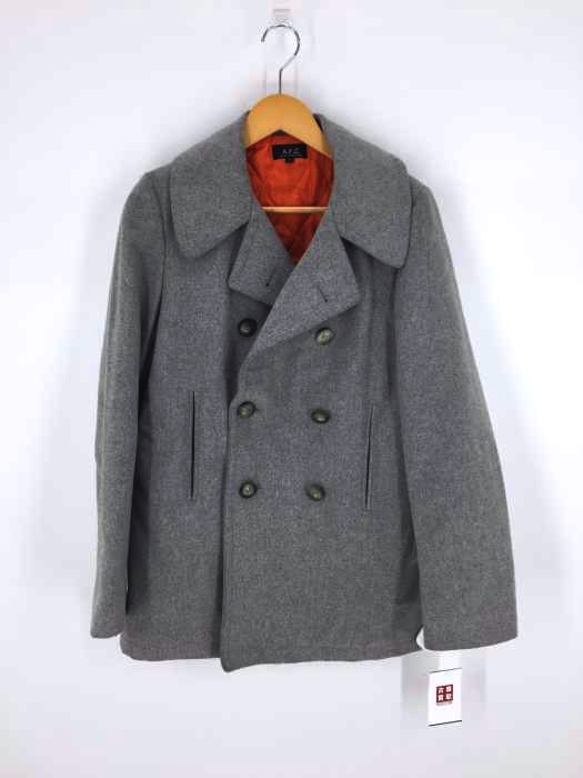 A.P.C.（アーペーセー） 内キルティング ウールPコート メンズ アウター