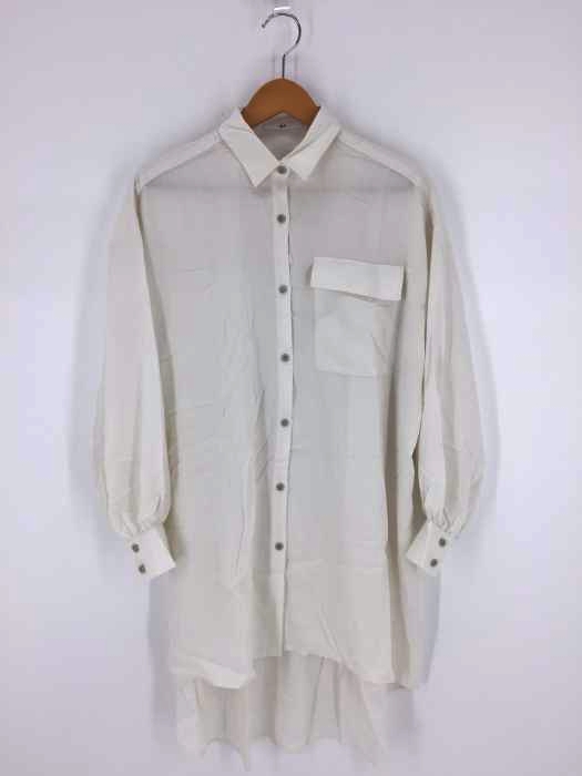 SLY（スライ） BACK GATHER LONG シャツ レディース トップス