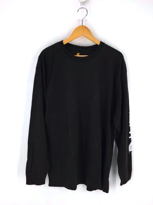 Carhartt（カーハート） Signature Sleeve Logo Long Sleeve T Shirt メンズ トップス