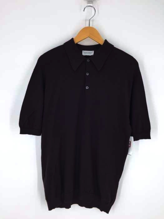 JOHN SMEDLEY(ジョンスメドレー) MADE IN ENGLAND ショートスリーブニットポロシャツ メンズ トップス