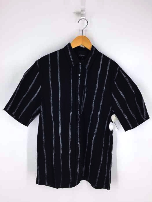 3.1 phillip lim（スリーワンフィリップリム） ストライプ コットン半袖シャツ メンズ トップス