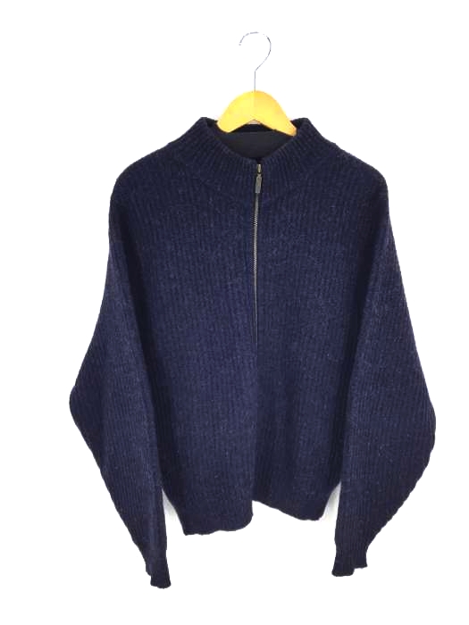 L.L.Bean（エルエルビーン） USA製 ドライバーズニット ジップアップニット メンズ トップス