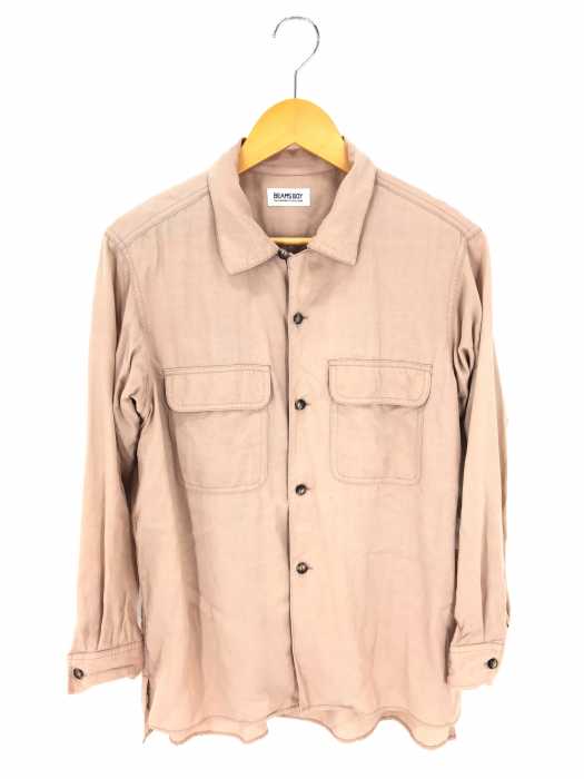 BEAMS BOY （ビームスボーイ） テンセルオープンカラーシャツ レディース トップス