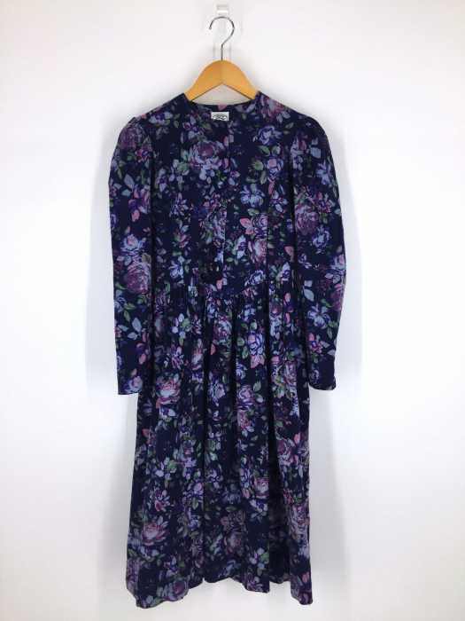 LAURA ASHLEY (ローラアシュレイ) パフスリーブワンピース レディース ワンピース