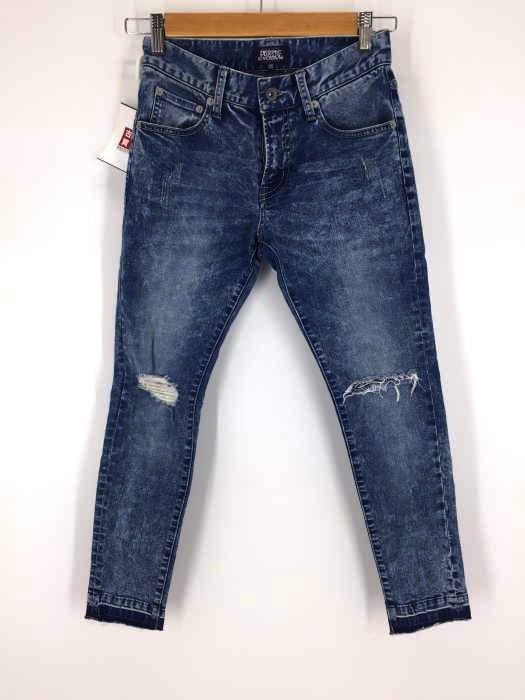 Purple&Yellow（パープルアンドイエロー） ストレッチデニムダメージスキニーパンツ メンズ パンツ